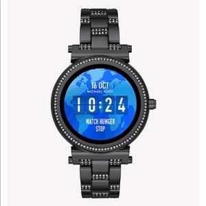 Michael Kors Black-Tone Smartwatch